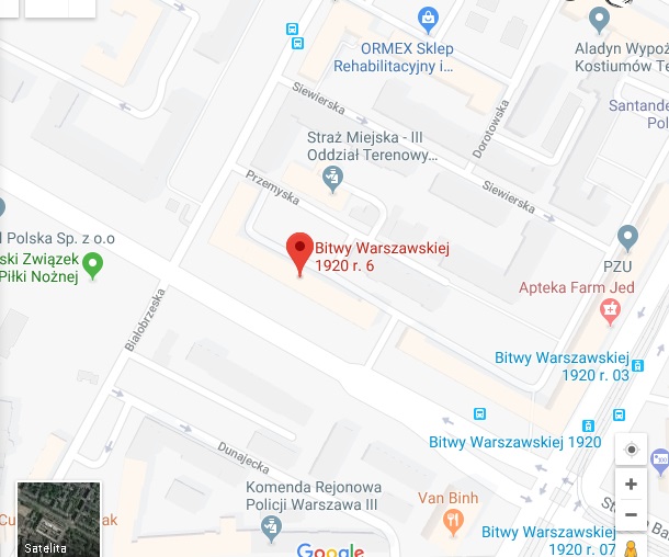 Mapka dojazdowa